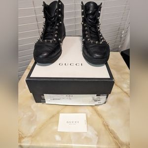 Gucci Mirosoft Pesante Studded Sneakers